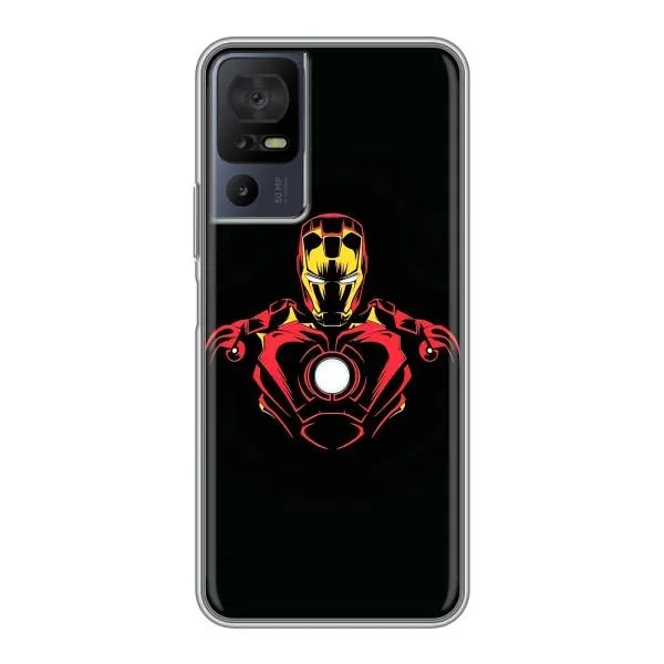 Чехол с принтом «Человек железный» для TCL 40 SE Чехол с принтом «Человек железный» для TCL 40 SE