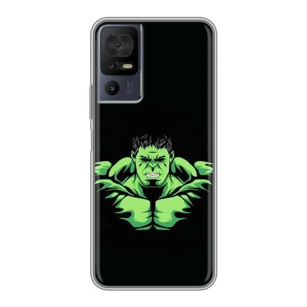 Чехол с принтом «Зелёный Халк» для TCL 40 SE Чехол с принтом «Зелёный Халк» для TCL 40 SE