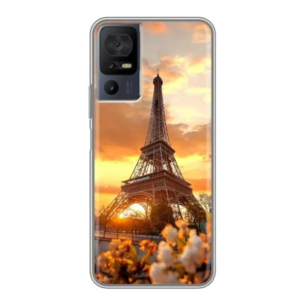 Чехол с принтом «Солнечная башня» для TCL 40 SE