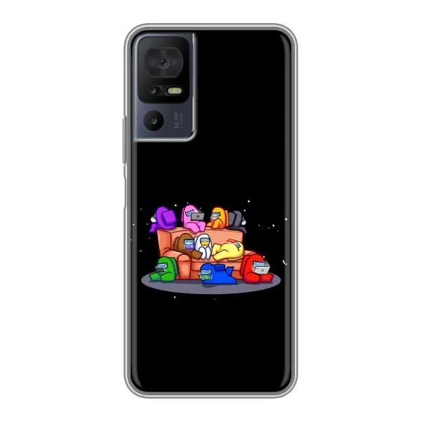 Чехол с принтом «Амонг-ас» для TCL 40 SE Чехол с принтом «Амонг-ас» для TCL 40 SE