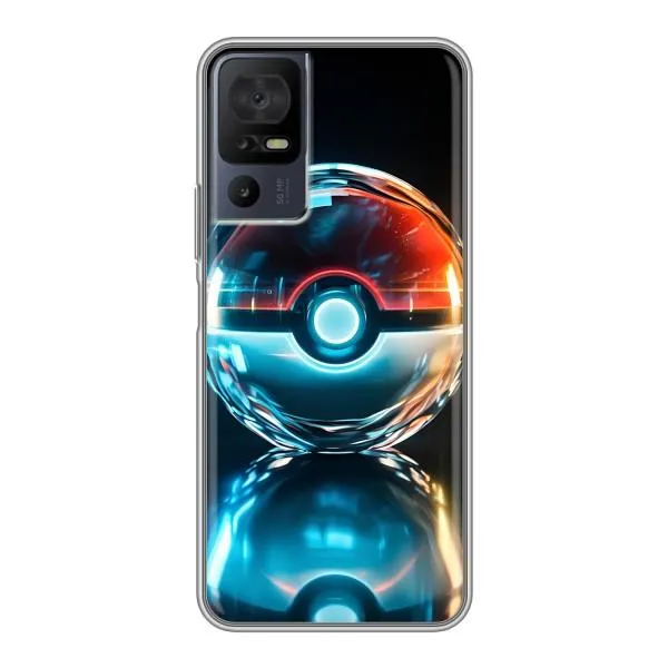 Чехол с принтом «Мяч Пикачу» для TCL 40 SE