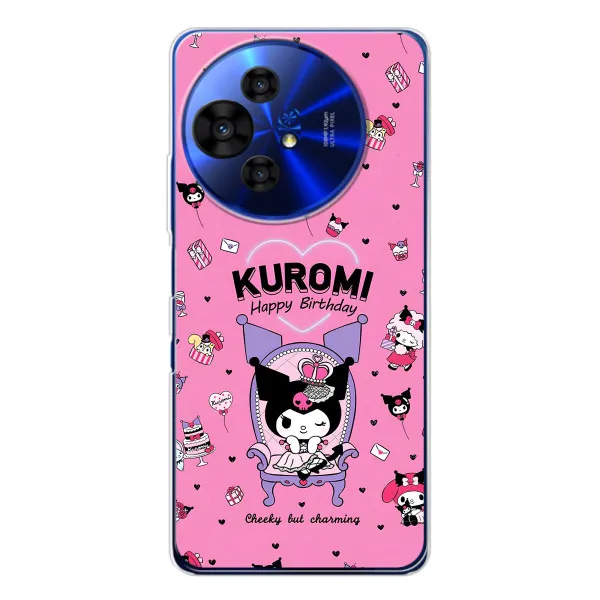 Чохол з принтом «KUROMI» для TCL 50 Pro NxtPaper