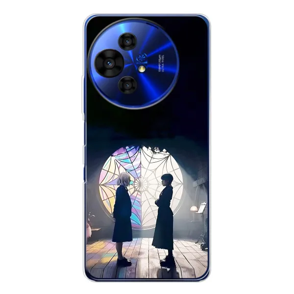 Чехол с принтом «Уэнздей и Инид» для TCL 50 Pro NxtPaper