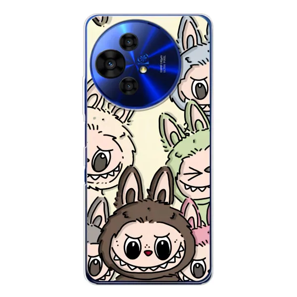 Чехол с принтом «Золотая обезьяна Bored Ape» для TCL 50 Pro NxtPaper