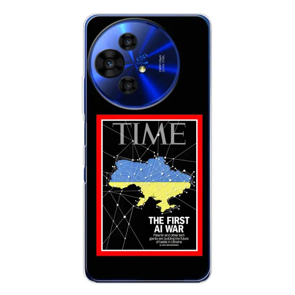 Чехол с принтом «TIME Ukraine» для TCL 50 Pro NxtPaper