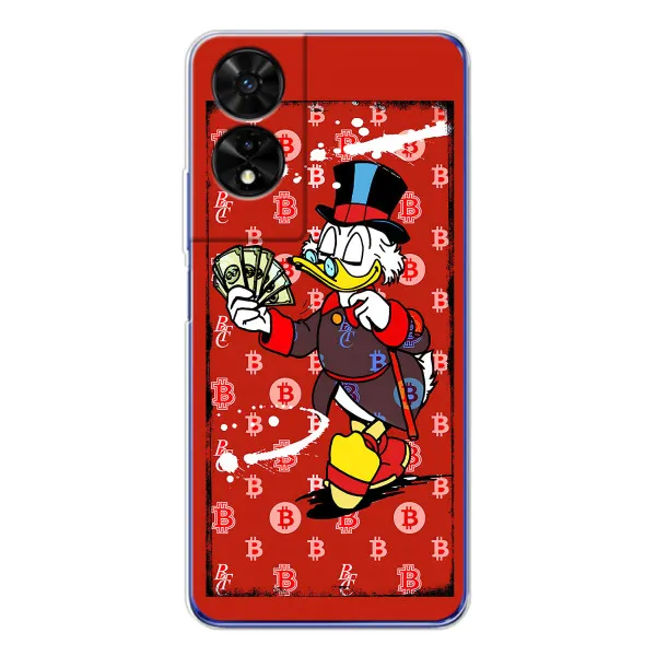 Чехол с принтом «Scrooge MagDag» для TCL 505