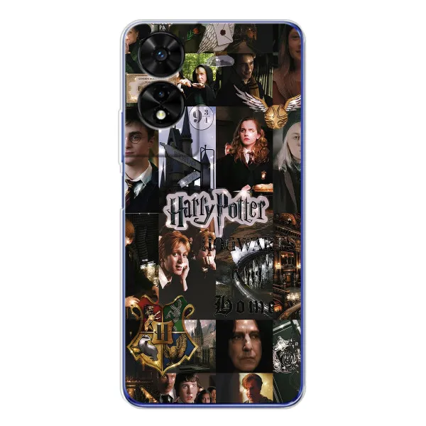Чехол с принтом «коллаж Гарри Поттер» для TCL 505