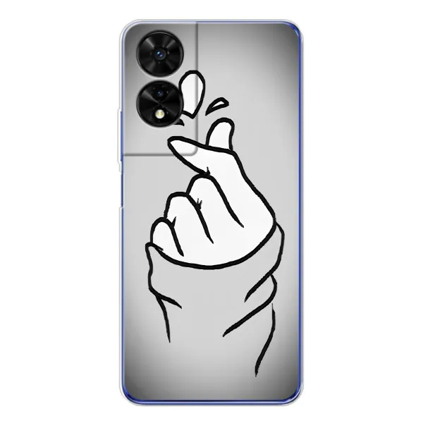 Чехол с принтом «Значок Love» для TCL 505 Чехол с принтом «Значок Love» для TCL 505