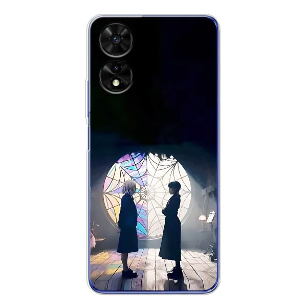 Чехол с принтом «Уэнздей и Инид» для TCL 505