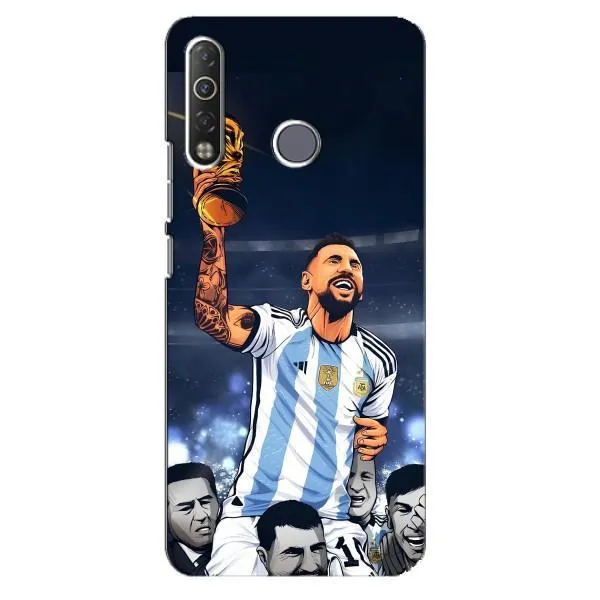 Чохол з принтом «Мессі з кубком» для TECNO Camon 12 Air CC6 Чохол з принтом «Мессі з кубком» для TECNO Camon 12 Air CC6