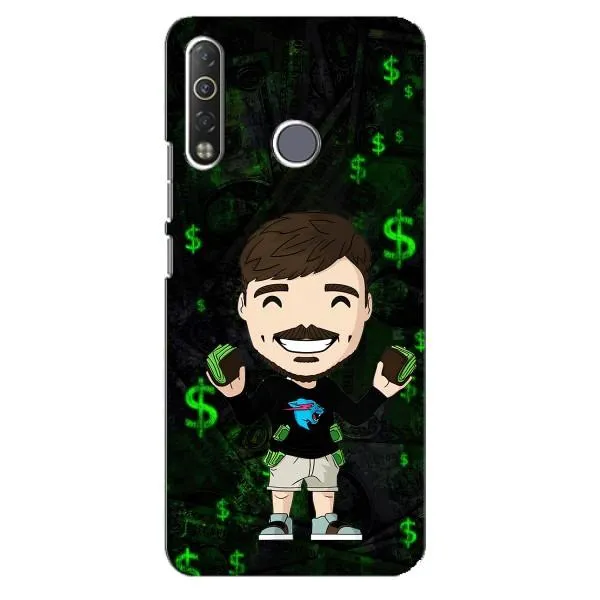 Чехол с принтом «Блогер Beast» для TECNO Camon 12 Air CC6