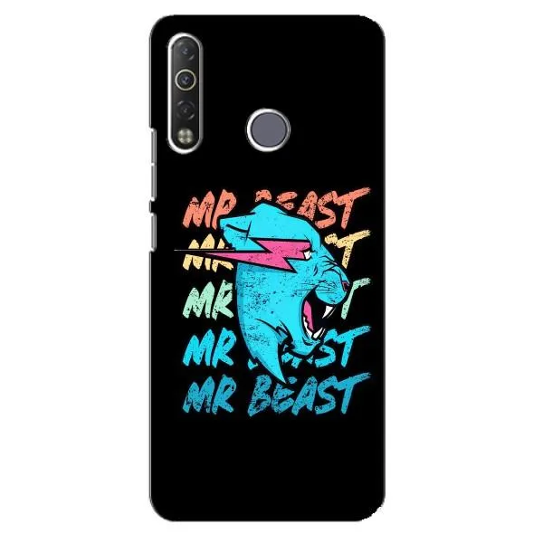 Чехол с принтом «logo Mr beast» для TECNO Camon 12 Air CC6