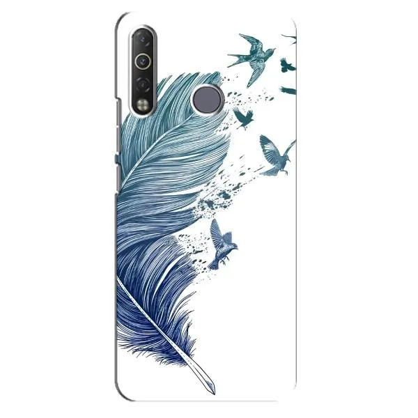 Чехол с принтом «Перышко» для TECNO Camon 12 Air CC6 Чехол с принтом «Перышко» для TECNO Camon 12 Air CC6