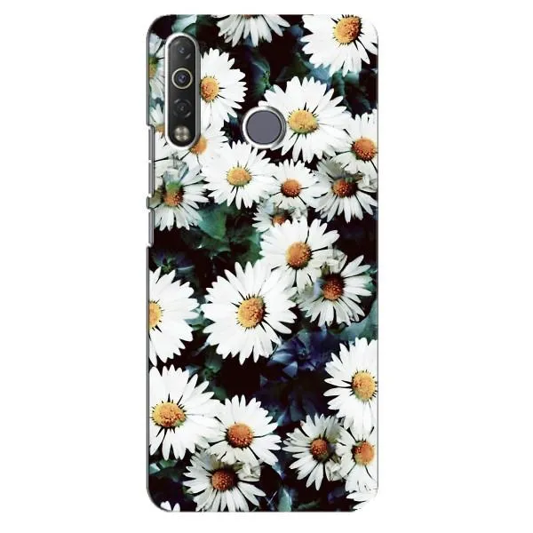 Чехол с принтом «Ромашки» для TECNO Camon 12 Air CC6 Чехол с принтом «Ромашки» для TECNO Camon 12 Air CC6