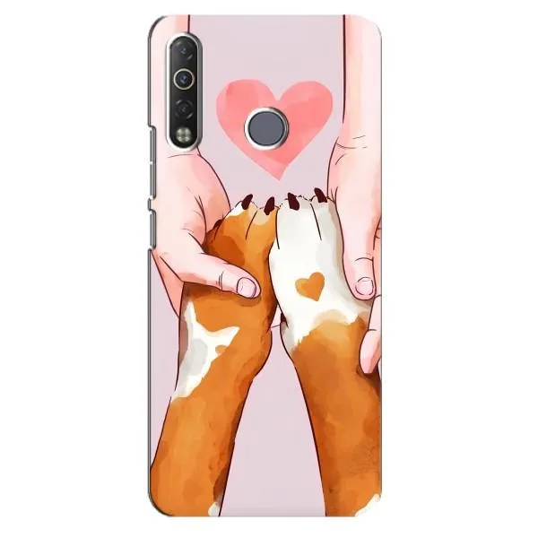 Чехол с принтом «Любовь к собакам» для TECNO Camon 12 Air CC6