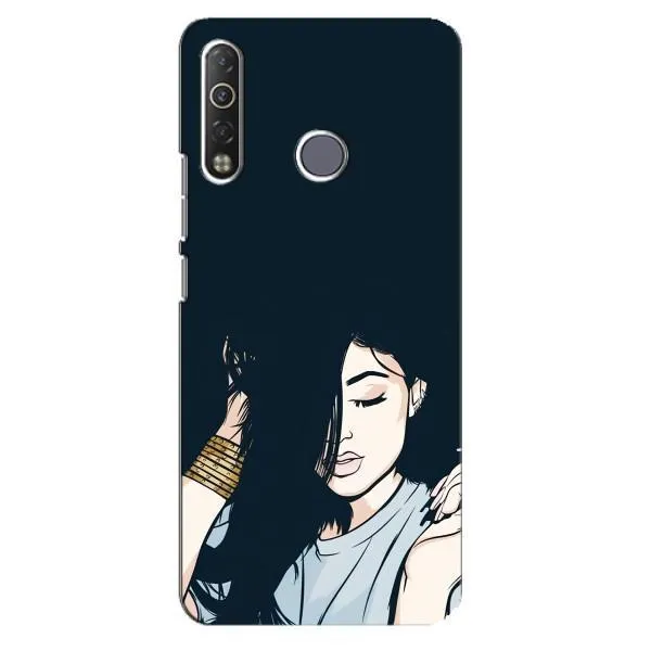 Чехол с принтом «Красивая девочка» для TECNO Camon 12 Air CC6 Чехол с принтом «Красивая девочка» для TECNO Camon 12 Air CC6