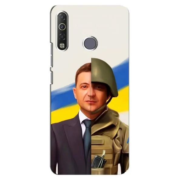 Чехол с принтом «Зеленский солдат» для TECNO Camon 12 Air CC6
