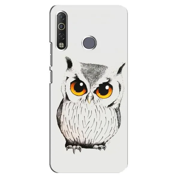 Чохол з принтом «Мила Сова» для TECNO Camon 12 Air CC6 Чохол з принтом «Мила Сова» для TECNO Camon 12 Air CC6