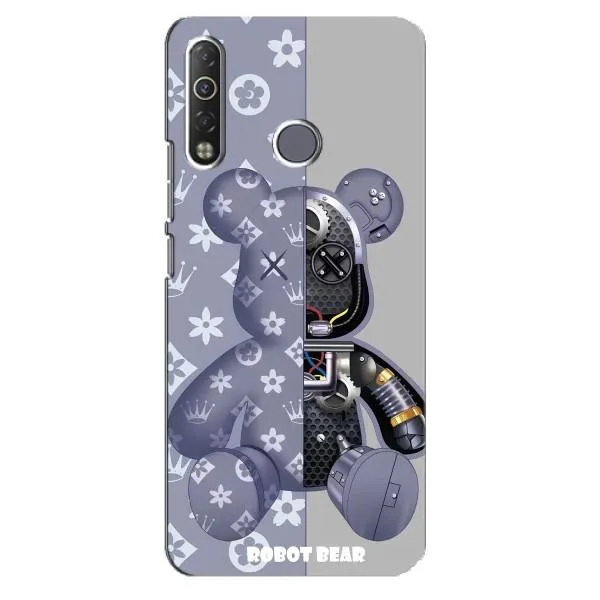 Чехол с принтом «Робот Мишка» для TECNO Camon 12 Air CC6 Чехол с принтом «Робот Мишка» для TECNO Camon 12 Air CC6