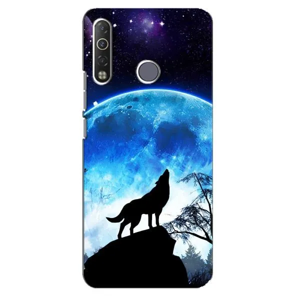 Чехол с принтом «Волк на луну» для TECNO Camon 12 Air CC6 Чехол с принтом «Волк на луну» для TECNO Camon 12 Air CC6