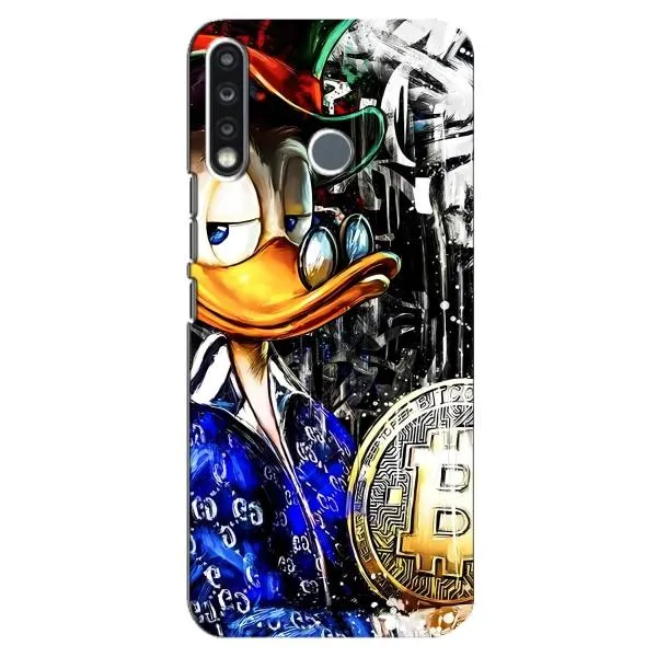 Чохол з принтом «Біткойн Скрудж» для TECNO Camon 12 CC7
