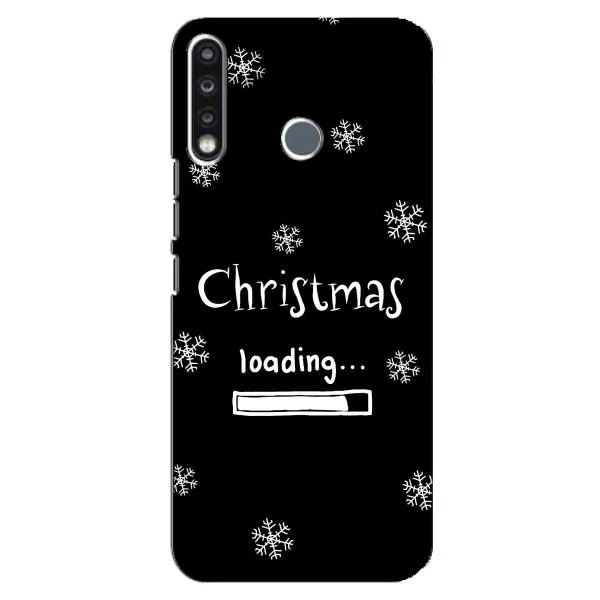 Чохол з принтом «Christmas loading» для TECNO Camon 12 CC7
