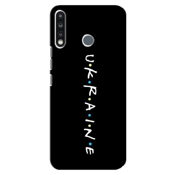 Чехол с принтом «UKRAINE» для TECNO Camon 12 CC7