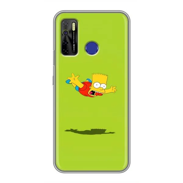 Чехол с принтом «Барт Симпсон» для TECNO Camon 15 Air