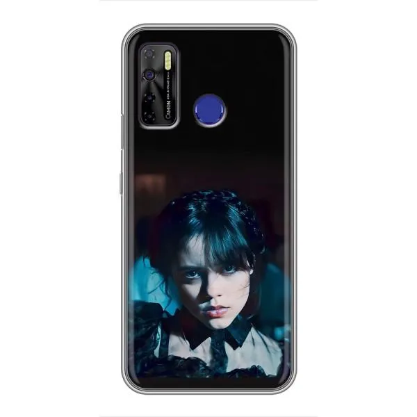 Чехол с принтом «взгляд Уэнздей» для TECNO Camon 15 Air