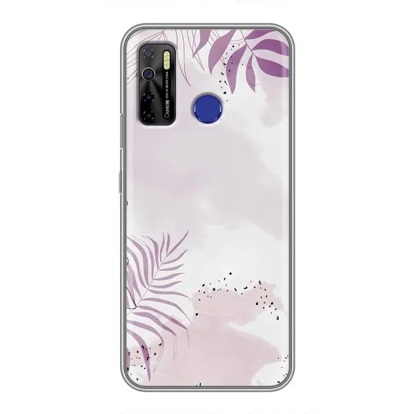 Чохол з принтом «Фіолетове листя» для TECNO Camon 15 Air Чохол з принтом «Фіолетове листя» для TECNO Camon 15 Air