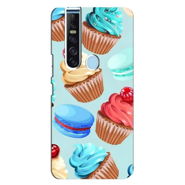Чохол з принтом «Кексики» для TECNO Camon 15 Pro Чохол з принтом «Кексики» для TECNO Camon 15 Pro