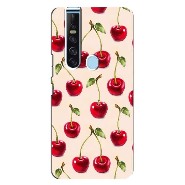 Чохол з принтом «Черешня» для TECNO Camon 15 Pro Чохол з принтом «Черешня» для TECNO Camon 15 Pro