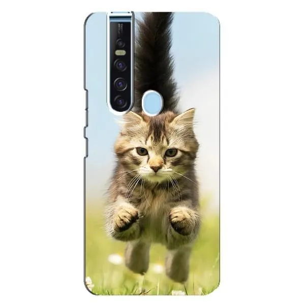 Чехол с принтом «Прыжок кота» для TECNO Camon 15 Pro Чехол с принтом «Прыжок кота» для TECNO Camon 15 Pro