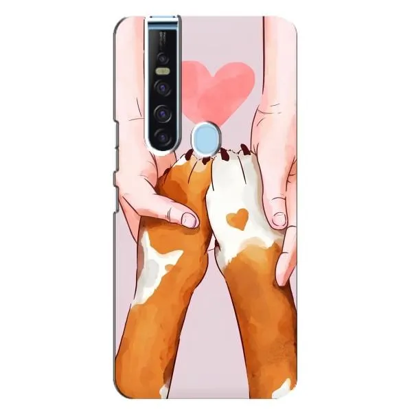 Чехол с принтом «Любовь к собакам» для TECNO Camon 15 Pro Чехол с принтом «Любовь к собакам» для TECNO Camon 15 Pro