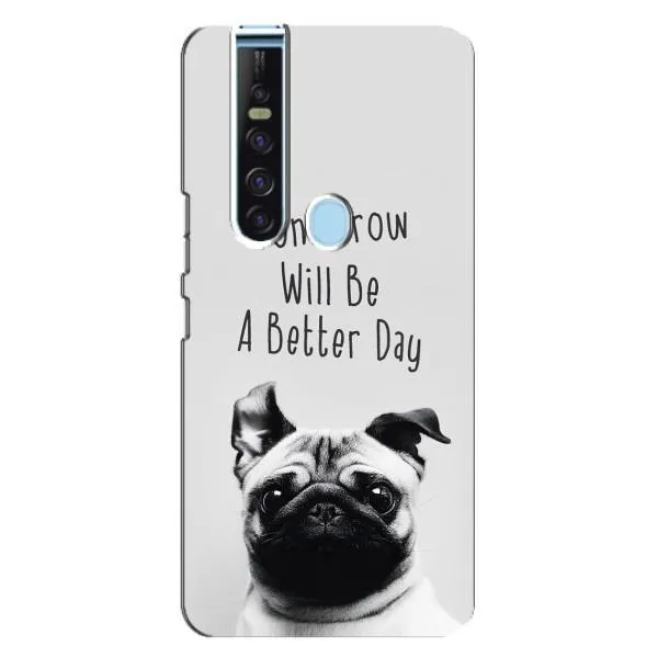 Чехол с принтом «Смешной Мопс» для TECNO Camon 15 Pro Чехол с принтом «Смешной Мопс» для TECNO Camon 15 Pro