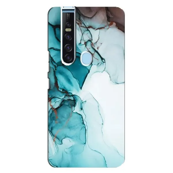 Чехол с принтом «Бирюзовый мрамор» для TECNO Camon 15 Pro Чехол с принтом «Бирюзовый мрамор» для TECNO Camon 15 Pro