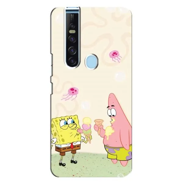Чохол з принтом «Патрік і Боб» для TECNO Camon 15 Pro Чохол з принтом «Патрік і Боб» для TECNO Camon 15 Pro