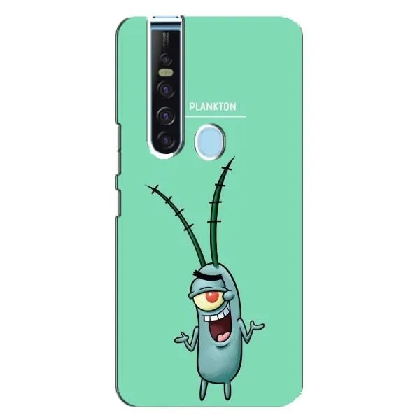 Чохол з принтом «Персонаж Планктон» для TECNO Camon 15 Pro Чохол з принтом «Персонаж Планктон» для TECNO Camon 15 Pro