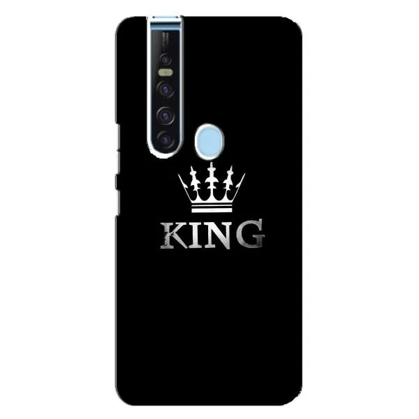 Чохол з принтом «KING» для TECNO Camon 15 Pro