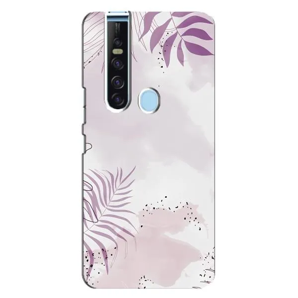 Чехол с принтом «Фиолетовые листья» для TECNO Camon 15 Pro Чехол с принтом «Фиолетовые листья» для TECNO Camon 15 Pro