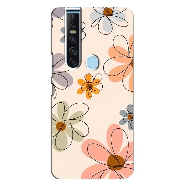 Чехол с принтом «Разноцветные цветы» для TECNO Camon 15 Pro Чехол с принтом «Разноцветные цветы» для TECNO Camon 15 Pro