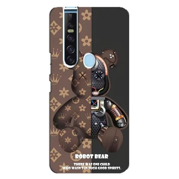 Чехол с принтом «Медведь Луи Витон» для TECNO Camon 15 Pro