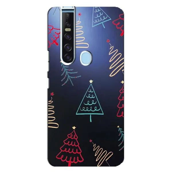 Чехол с принтом «Рождественские елки» для TECNO Camon 15 Pro