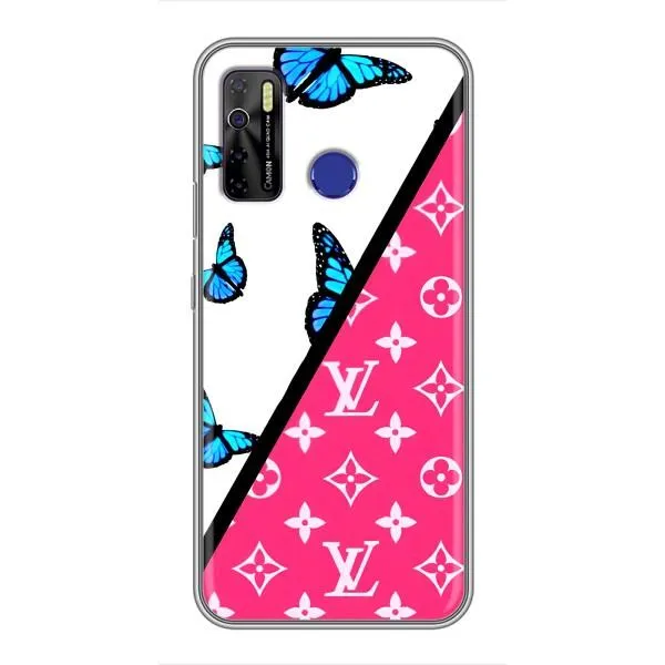 Чехол с принтом «Мода LV» для TECNO Camon 15