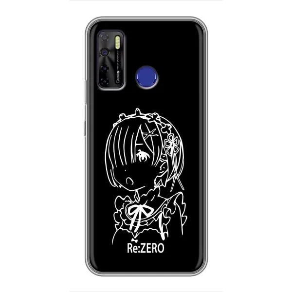 Чехол с принтом «Re: Zero» для TECNO Camon 15