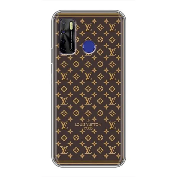 Чехол с принтом «обои LV» для TECNO Camon 15