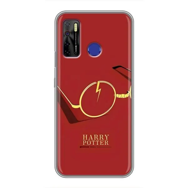 Чехол с принтом «очки Гарри» для TECNO Camon 15