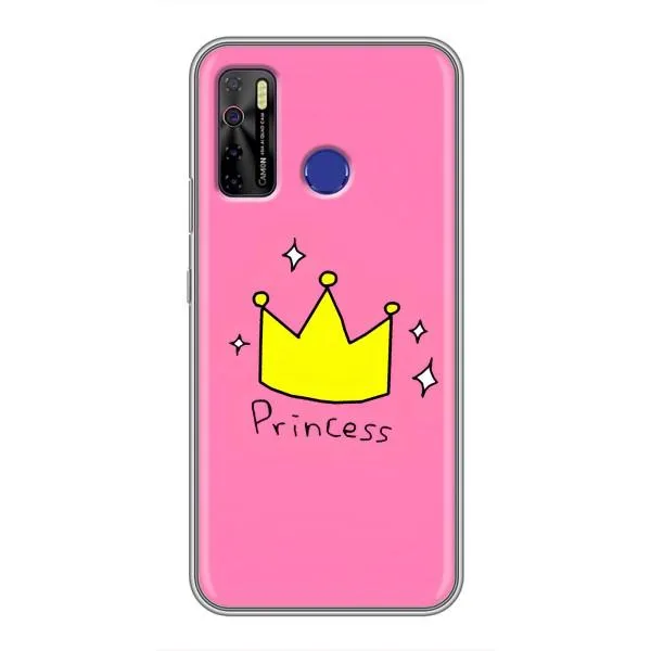 Чехол с принтом «Princess» для TECNO Camon 15 Чехол с принтом «Princess» для TECNO Camon 15