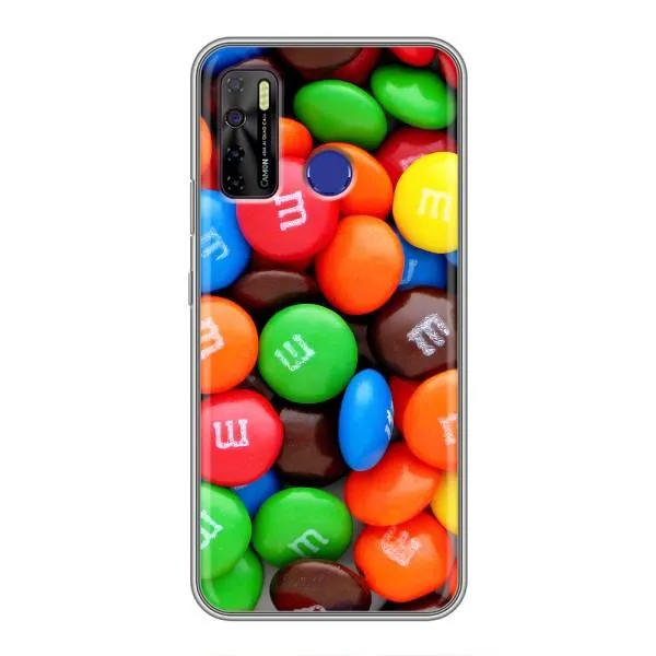 Чехол с принтом «MM's» для TECNO Camon 15 Чехол с принтом «MM's» для TECNO Camon 15