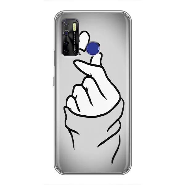 Чехол с принтом «Значок Love» для TECNO Camon 15 Чехол с принтом «Значок Love» для TECNO Camon 15
